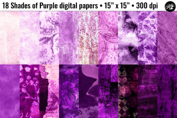 18 Shades of Purple: A Comprehensive Guide to Textured Digital Backgrounds