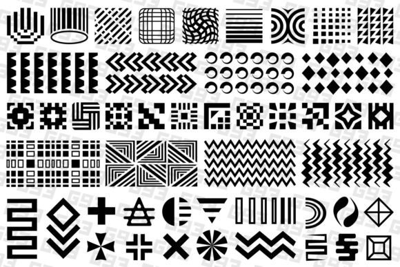 Abstract Design Elements for Modern Creatives