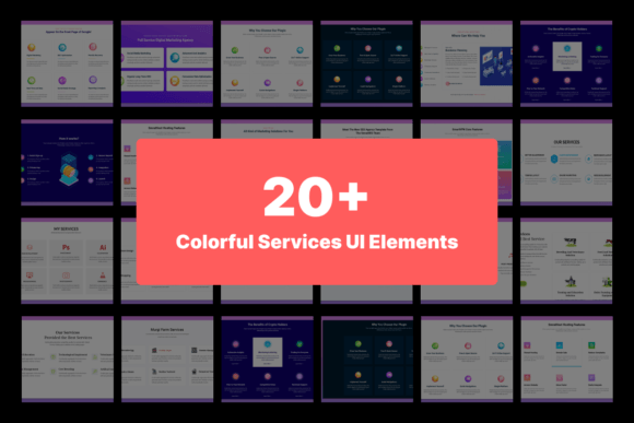 Evaluating the Colorful Services UI Elements Bundle for Web Projects