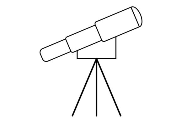 Strategic Visual Communication: Leveraging Telescope Vector Education Artwork