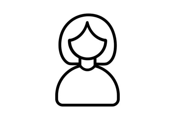 Woman Outline Clipart SVG: Minimalist Design Guide